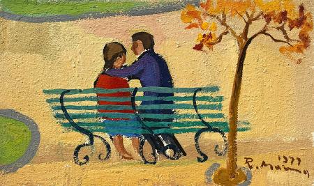 Art work by Rodolfo Marma Fidanzati  - oil canvas cardboard  